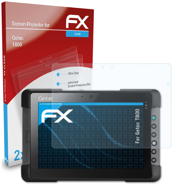 atFoliX FX-Clear Schutzfolie für Getac T800