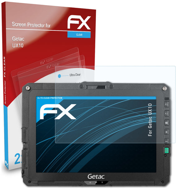 atFoliX FX-Clear Schutzfolie für Getac UX10