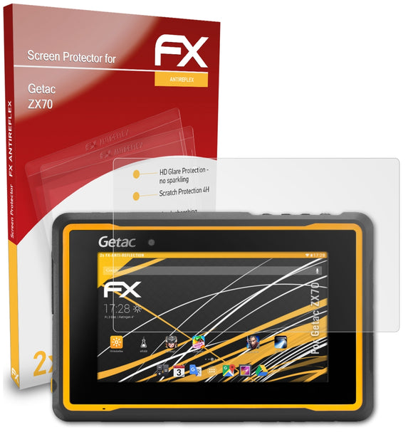 atFoliX FX-Antireflex Displayschutzfolie für Getac ZX70