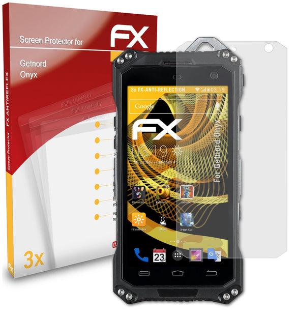atFoliX FX-Antireflex Displayschutzfolie für Getnord Onyx