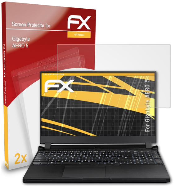 atFoliX FX-Antireflex Displayschutzfolie für Gigabyte AERO 5