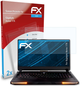 atFoliX FX-Clear Schutzfolie für Gigabyte Aorus 17X