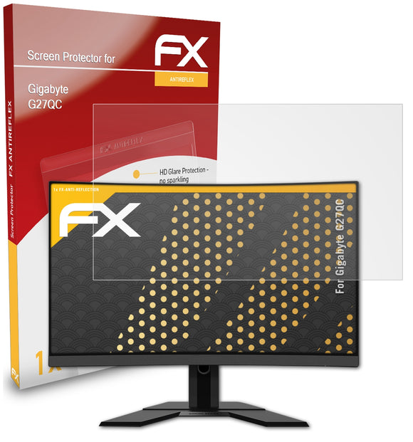 atFoliX FX-Antireflex Displayschutzfolie für Gigabyte G27QC