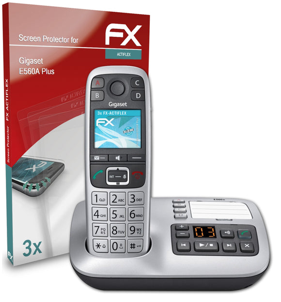 atFoliX FX-ActiFleX Displayschutzfolie für Gigaset E560A Plus