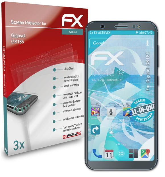 atFoliX FX-ActiFleX Displayschutzfolie für Gigaset GS185