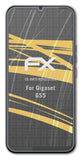 Panzerfolie atFoliX kompatibel mit Gigaset GS5, entspiegelnde und stoßdämpfende FX (3X)