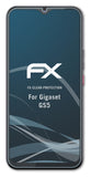 Schutzfolie atFoliX kompatibel mit Gigaset GS5, ultraklare FX (3X)