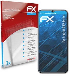 atFoliX FX-Clear Schutzfolie für Gigaset GS5 Senior