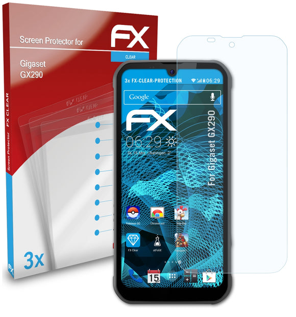 atFoliX FX-Clear Schutzfolie für Gigaset GX290