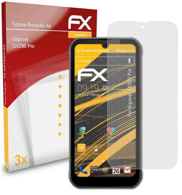 atFoliX FX-Antireflex Displayschutzfolie für Gigaset GX290 Pro