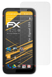 Panzerfolie atFoliX kompatibel mit Gigaset GX4, entspiegelnde und stoßdämpfende FX (3X)