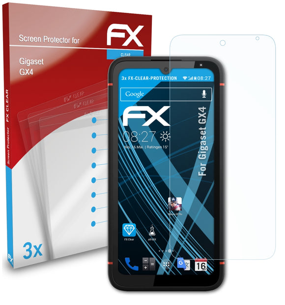 atFoliX FX-Clear Schutzfolie für Gigaset GX4
