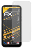 Panzerfolie atFoliX kompatibel mit Gigaset GX6, entspiegelnde und stoßdämpfende FX (3X)
