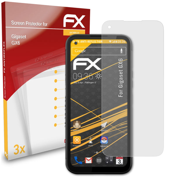 atFoliX FX-Antireflex Displayschutzfolie für Gigaset GX6