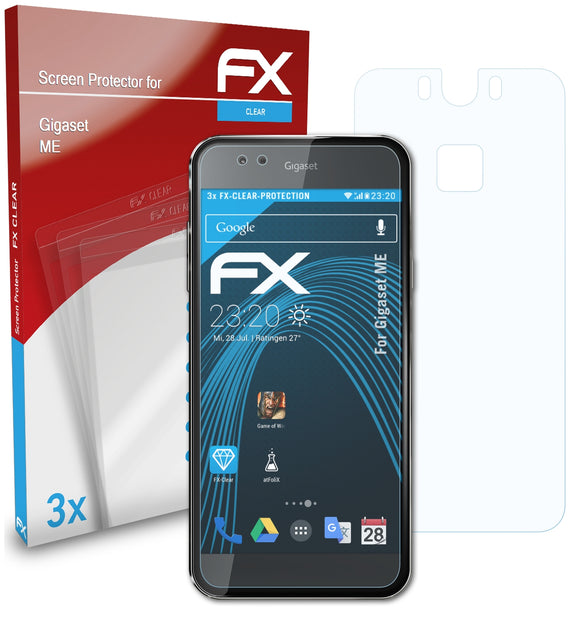 atFoliX FX-Clear Schutzfolie für Gigaset ME