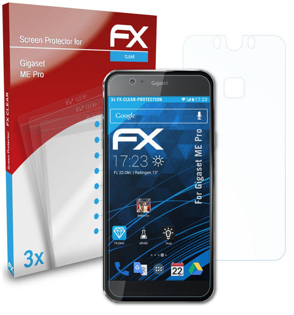 atFoliX FX-Clear Schutzfolie für Gigaset ME Pro