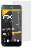 Panzerfolie atFoliX kompatibel mit Gigaset ME Pure, entspiegelnde und stoßdämpfende FX (3X)