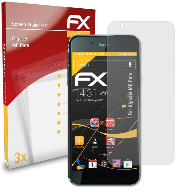 atFoliX FX-Antireflex Displayschutzfolie für Gigaset ME Pure