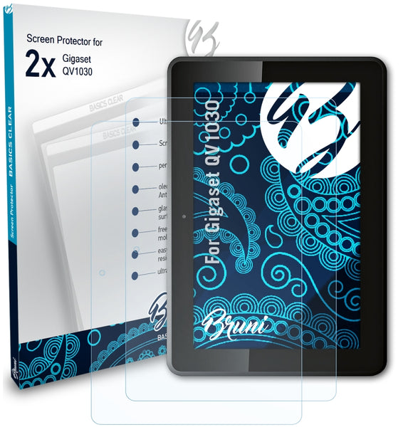 Bruni Basics-Clear Displayschutzfolie für Gigaset QV1030