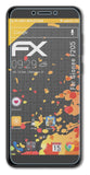 atFoliX Panzerfolie kompatibel mit Gionee F205, entspiegelnde und stoßdämpfende FX Schutzfolie (3X)