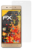 Panzerfolie atFoliX kompatibel mit Gionee Marathon M5 lite, entspiegelnde und stoßdämpfende FX (3X)