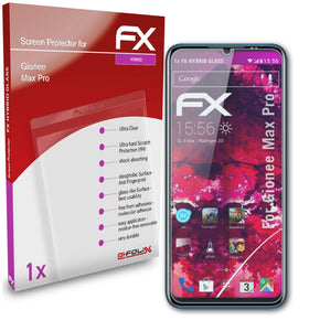 atFoliX FX-Hybrid-Glass Panzerglasfolie für Gionee Max Pro