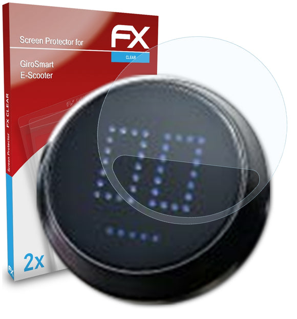atFoliX FX-Clear Schutzfolie für GiroSmart E-Scooter