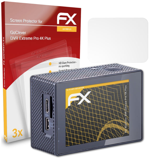 atFoliX FX-Antireflex Displayschutzfolie für GoClever DVR Extreme Pro 4K Plus