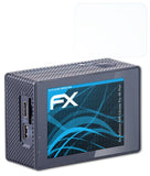 atFoliX Schutzfolie kompatibel mit GoClever DVR Extreme Pro 4K Plus, ultraklare FX Folie (3X)