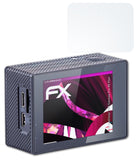 atFoliX Glasfolie kompatibel mit GoClever DVR Extreme Pro 4K Plus, 9H Hybrid-Glass FX Panzerfolie