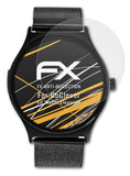 atFoliX Panzerfolie kompatibel mit GoClever Fit Watch Elegance, entspiegelnde und stoßdämpfende FX Schutzfolie (3X)