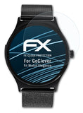atFoliX Schutzfolie kompatibel mit GoClever Fit Watch Elegance, ultraklare FX Folie (3X)