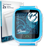 Bruni Basics-Clear Displayschutzfolie für GoClever Kiddy GPS Watch