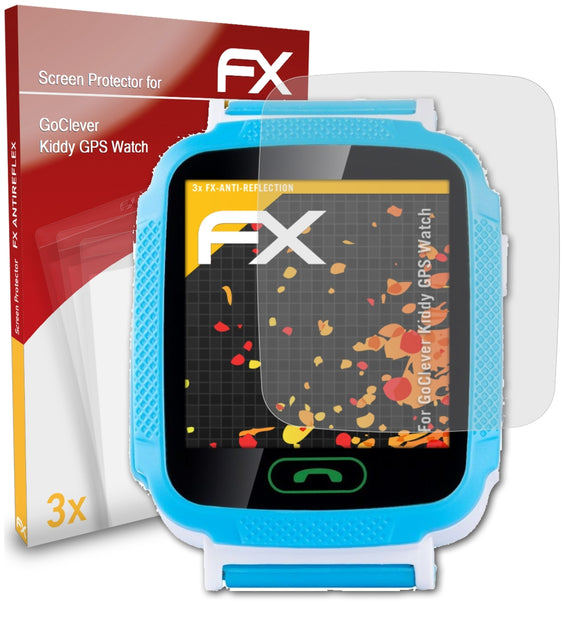 atFoliX FX-Antireflex Displayschutzfolie für GoClever Kiddy GPS Watch