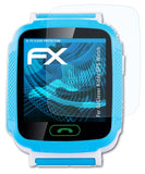 atFoliX Schutzfolie kompatibel mit GoClever Kiddy GPS Watch, ultraklare FX Folie (3X)
