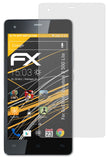 Panzerfolie atFoliX kompatibel mit GoClever Quantum 3 500 Lite, entspiegelnde und stoßdämpfende FX (3X)