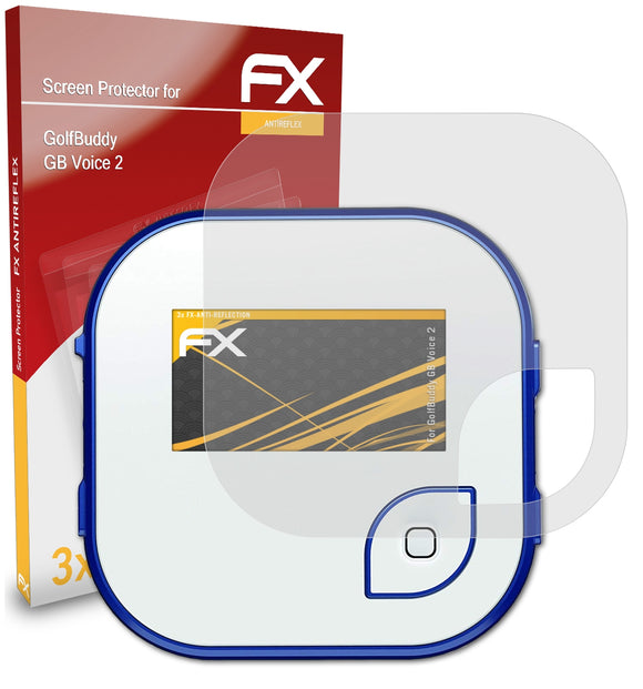 atFoliX FX-Antireflex Displayschutzfolie für GolfBuddy GB Voice 2