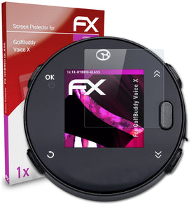atFoliX FX-Hybrid-Glass Panzerglasfolie für GolfBuddy Voice X