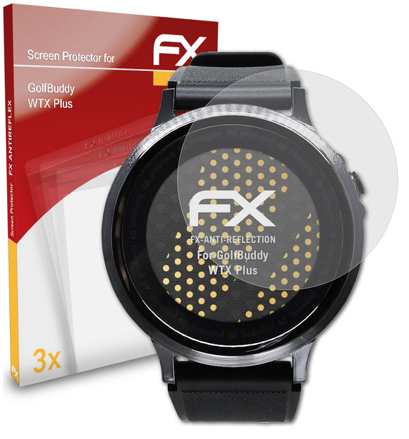 atFoliX FX-Antireflex Displayschutzfolie für GolfBuddy WTX Plus