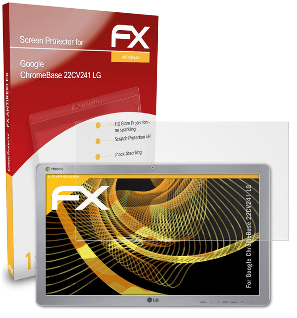 atFoliX FX-Antireflex Displayschutzfolie für Google ChromeBase 22CV241 (LG)