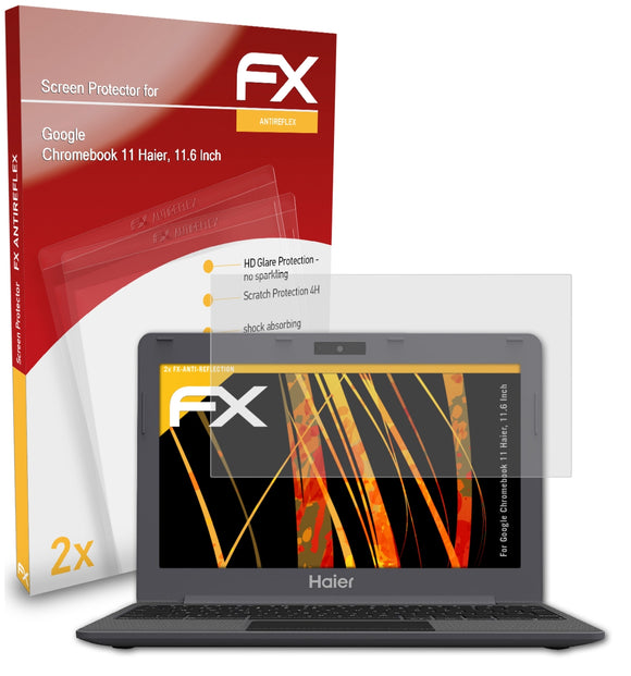 atFoliX FX-Antireflex Displayschutzfolie für Google Chromebook 11 (Haier, 11.6 Inch)