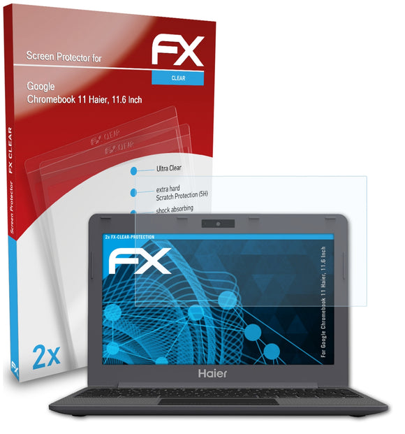atFoliX FX-Clear Schutzfolie für Google Chromebook 11 (Haier, 11.6 Inch)