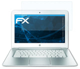 Schutzfolie atFoliX kompatibel mit Google Chromebook (14-c010, 14 Inch) HP Pavilion, ultraklare FX (2X)