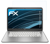 Schutzfolie atFoliX kompatibel mit Google Chromebook 14 HP, ultraklare FX (2X)