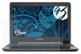 Schutzfolie Bruni kompatibel mit Google Chromebook 3 (11.6 inch) Samsung, glasklare (2X)