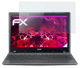 Glasfolie atFoliX kompatibel mit Google Chromebook C7 (C710, 11.6 Inch) Acer, 9H Hybrid-Glass FX