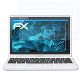 Schutzfolie atFoliX kompatibel mit Google Chromebook C720 (11.6 Inch) Acer, ultraklare FX (2X)
