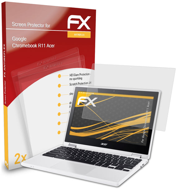 atFoliX FX-Antireflex Displayschutzfolie für Google Chromebook R11 (Acer)