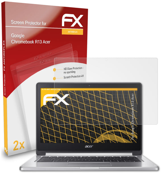 atFoliX FX-Antireflex Displayschutzfolie für Google Chromebook R13 (Acer)