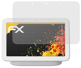 Panzerfolie atFoliX kompatibel mit Google Nest Hub 2. Generation, entspiegelnde und stoßdämpfende FX (3X)
